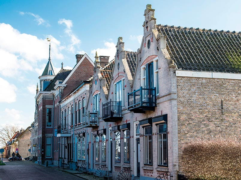 A street in Willemstad, Netherlands A street in Willemstad, Netherlands